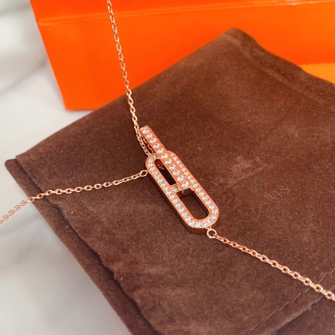 ¡®Aura Jewels¡¯HM NECKLACE PLATINUM ROSE GOLD DIAMOND
