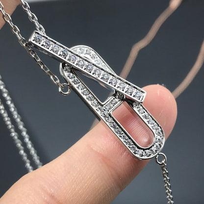 ¡®Aura Jewels¡¯HM NECKLACE PLATINUM ROSE GOLD DIAMOND