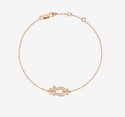 ¡®Aura Jewels¡¯FORCE 10 FULL DIAMOND BUCKLE CHAIN LINK MINI MODEL