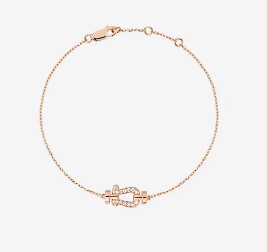 ¡®Aura Jewels¡¯FORCE 10 FULL DIAMOND BUCKLE CHAIN LINK MINI MODEL