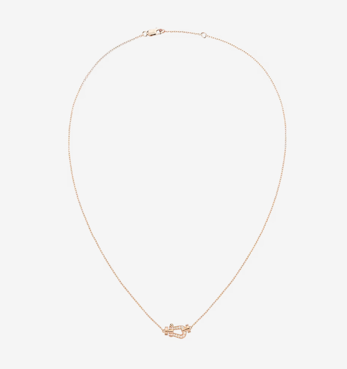 ¡®Aura Jewels¡¯FORCE 10 DIAMOND PINK GOLD NECKLACE MINI MODEL