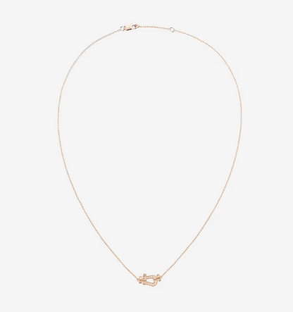 ¡®Aura Jewels¡¯FORCE 10 DIAMOND PINK GOLD NECKLACE MINI MODEL