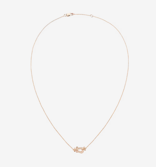 ¡®Aura Jewels¡¯FORCE 10 DIAMOND PINK GOLD NECKLACE MINI MODEL