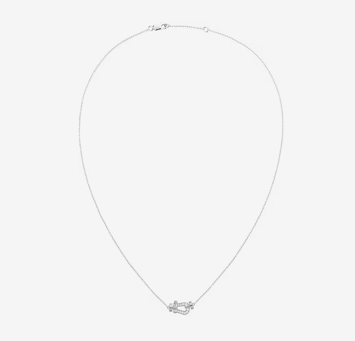 ¡®Aura Jewels¡¯FORCE 10 DIAMOND SILVER NECKLACE MINI MODEL