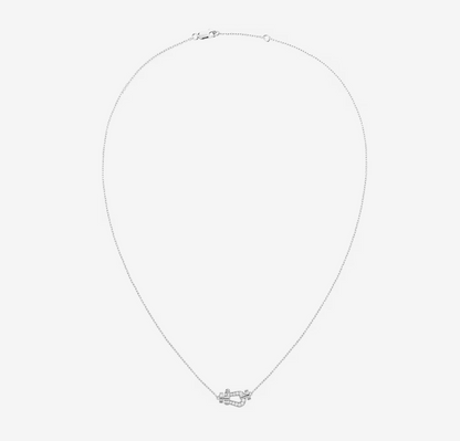¡®Aura Jewels¡¯FORCE 10 DIAMOND SILVER NECKLACE MINI MODEL
