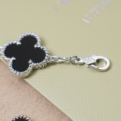 [Aura Jewels]New CLOVER 5 MOTIF ONYXS BRACELET COLLECTION