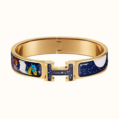 ¡®Aura Jewels¡¯H STAR AND MOON BRACELET 12MM