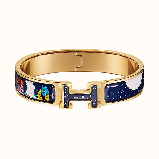 ¡®Aura Jewels¡¯H STAR AND MOON BRACELET 12MM
