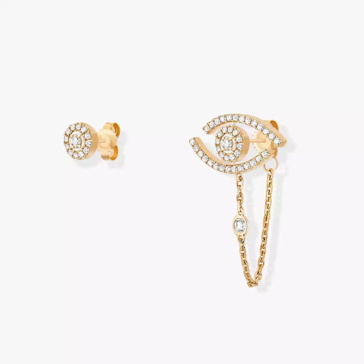 [Aura Jewels]Lucky Eye Diamond Earrings