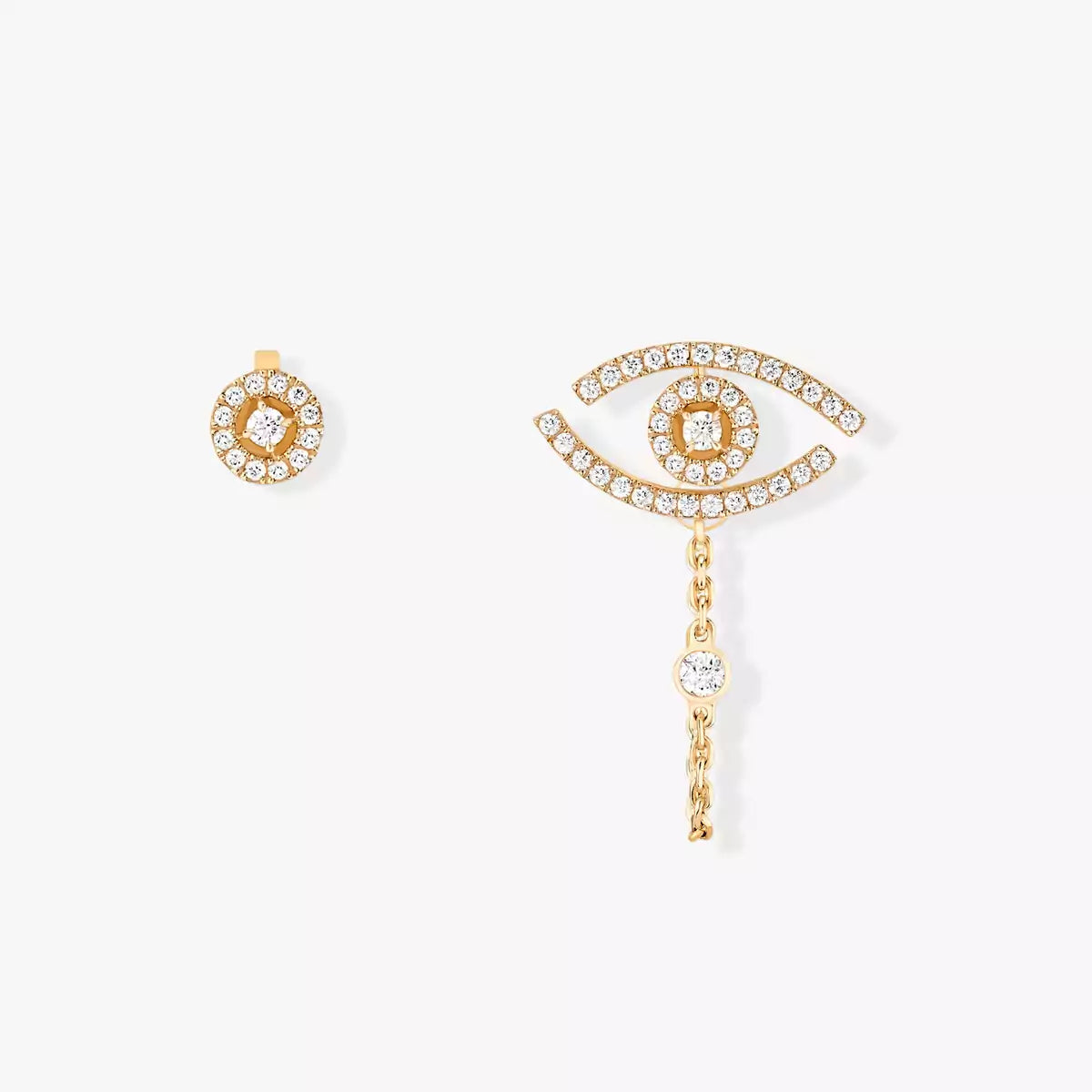[Aura Jewels]Lucky Eye Diamond Earrings