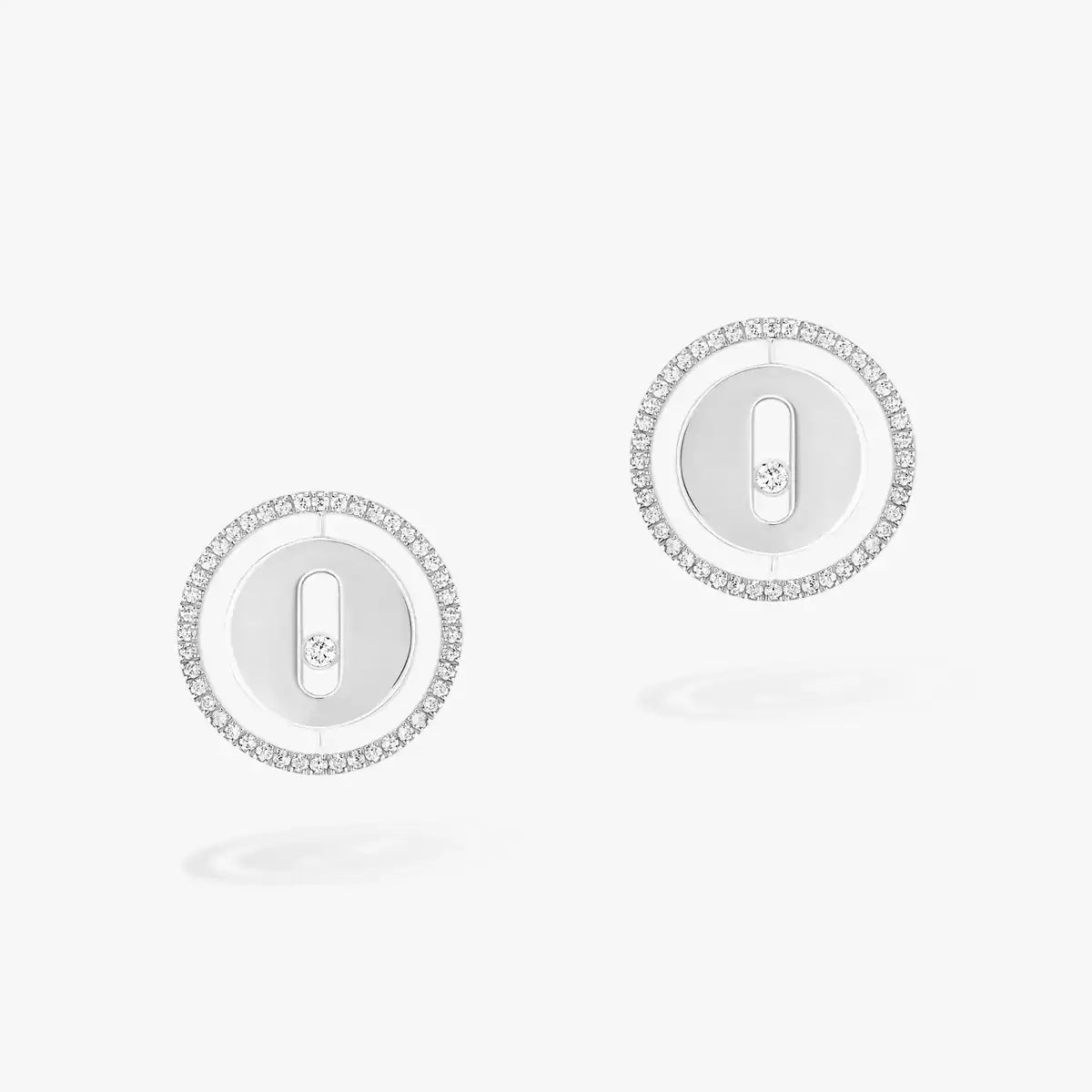 [Aura Jewels]Lucky Move Diamond Earrings