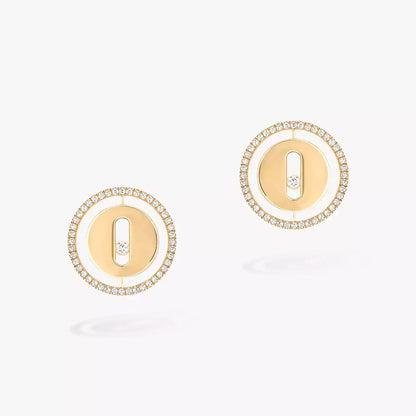 [Aura Jewels]Lucky Move Diamond Earrings