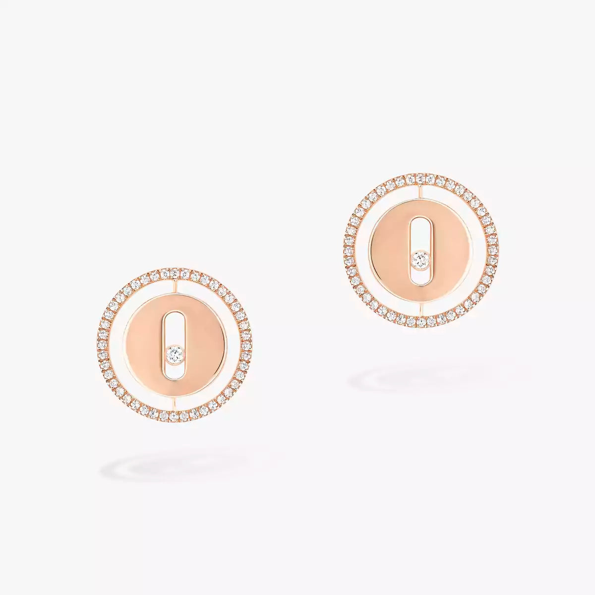 [Aura Jewels]Lucky Move Diamond Earrings
