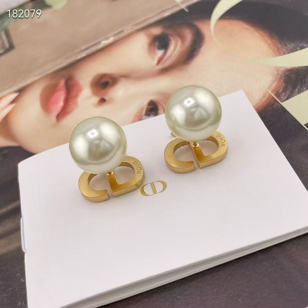 [Aura Jewels]CD Honeycomb Pearl Stud Earrings