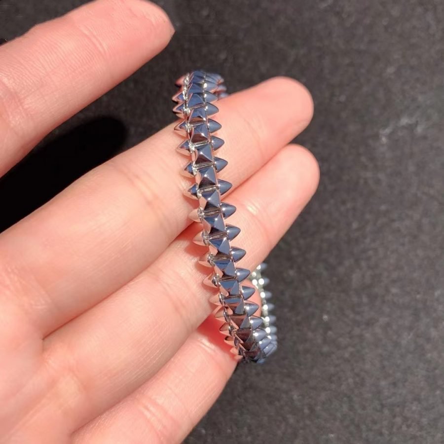 ¡®Aura Jewels¡¯CLASH SILVER BRACELET