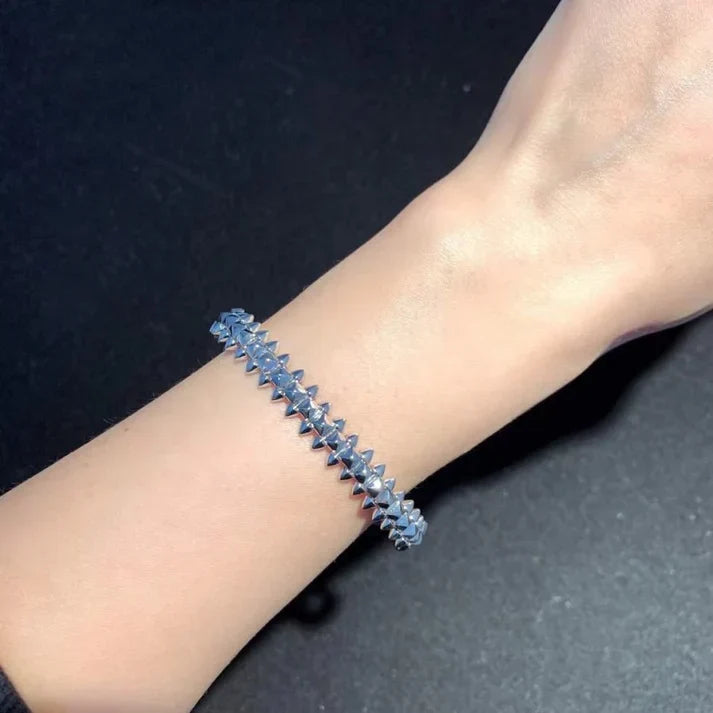 [Aura Jewels]CLASH PINK GOLD Silver   Gold  BRACELET
