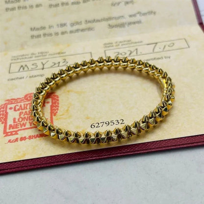 [Aura Jewels]CLASH PINK GOLD Silver   Gold  BRACELET