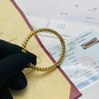 [Aura Jewels]CLASH PINK GOLD Silver   Gold  BRACELET