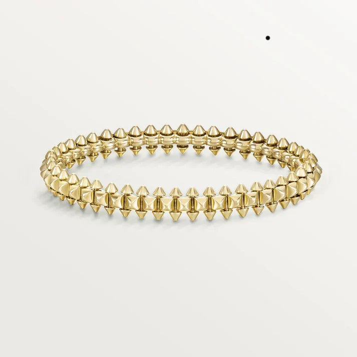 [Aura Jewels]CLASH PINK GOLD Silver   Gold  BRACELET
