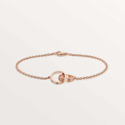 ¡®Aura Jewels¡¯LOVE BRACELET DOUBLE RING