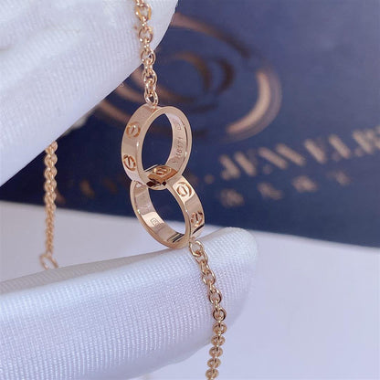 ¡®Aura Jewels¡¯LOVE BRACELET DOUBLE RING