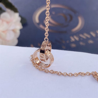 ¡®Aura Jewels¡¯LOVE BRACELET DOUBLE RING