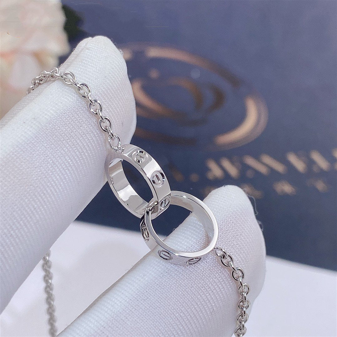 ¡®Aura Jewels¡¯LOVE BRACELET DOUBLE RING