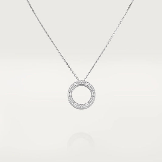 ¡®Aura Jewels¡¯LOVE NECKLACE ADJUSTABLE SILVER
