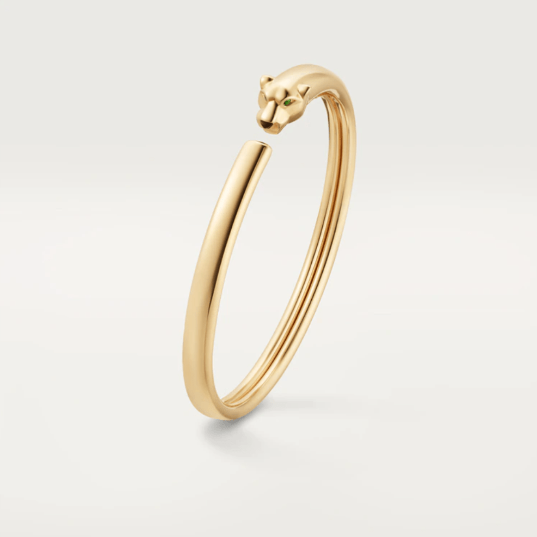 ¡®Aura Jewels¡¯PANTHERE GOLD OPEN BRACELET