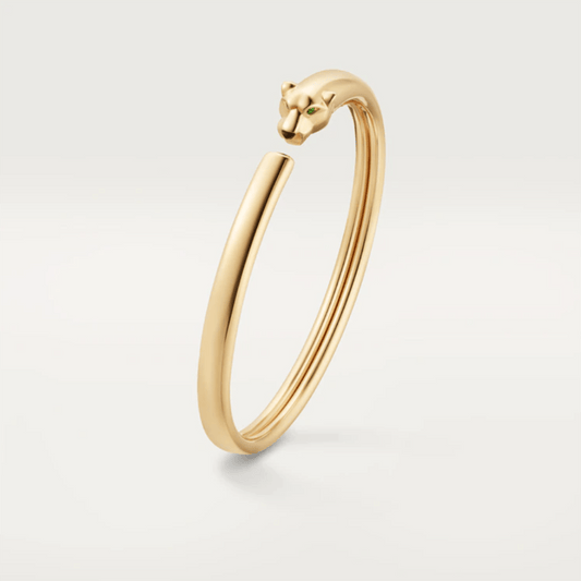 ¡®Aura Jewels¡¯PANTHERE GOLD OPEN BRACELET