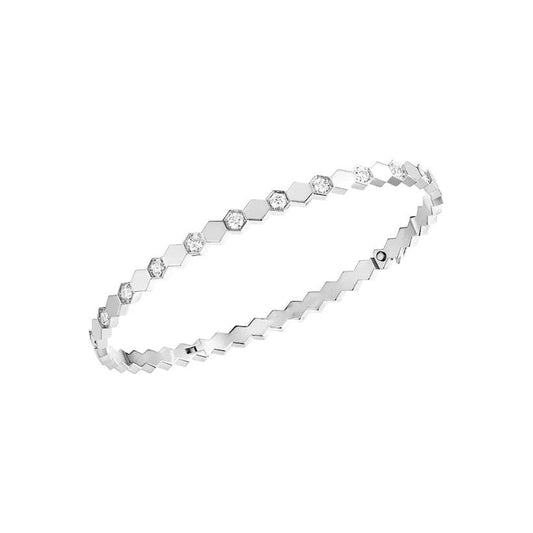 ¡®Aura Jewels¡¯BEE LOVE SILVER DIAMOND BRACELET