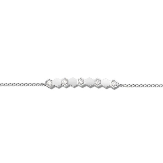 ¡®Aura Jewels¡¯BEE LOVE BRACELET DIAMOND