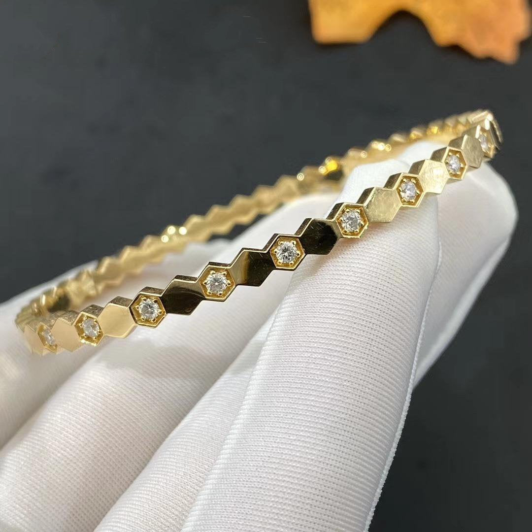 ¡®Aura Jewels¡¯BEE LOVE GOLD DIAMOND BRACELET
