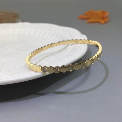¡®Aura Jewels¡¯BEE LOVE GOLD DIAMOND BRACELET