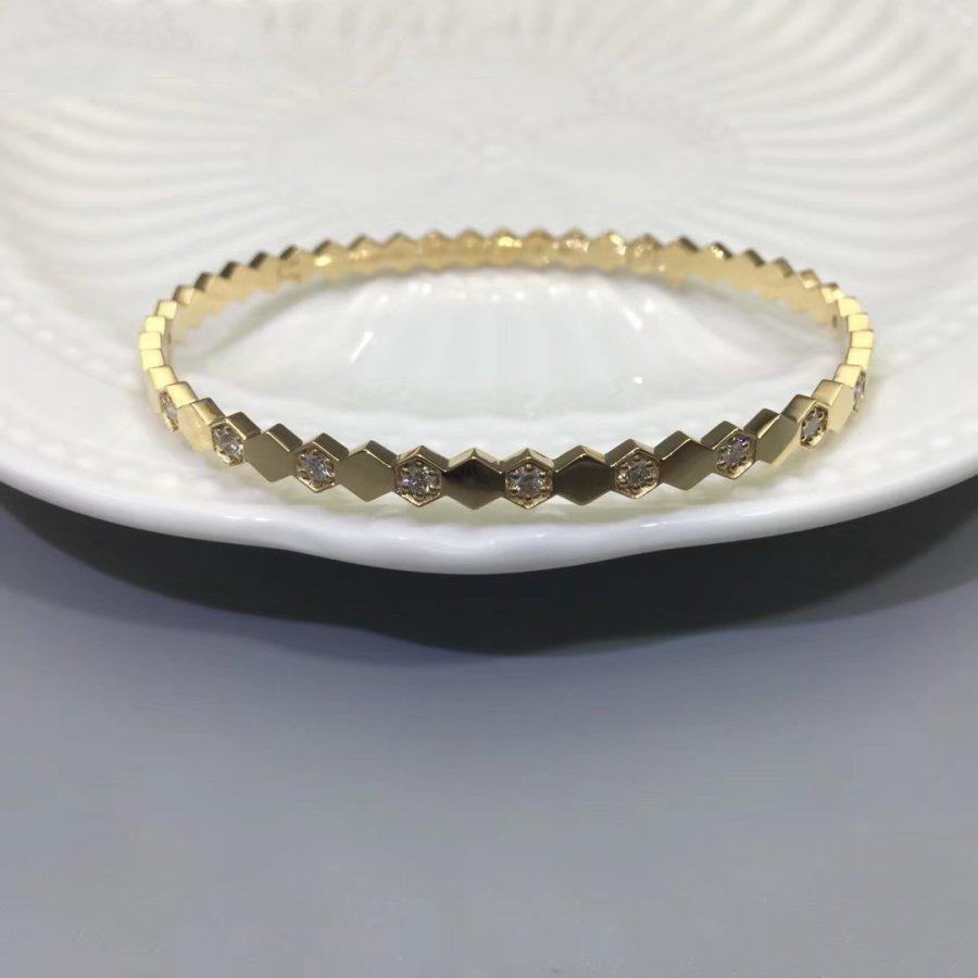 ¡®Aura Jewels¡¯BEE LOVE GOLD DIAMOND BRACELET