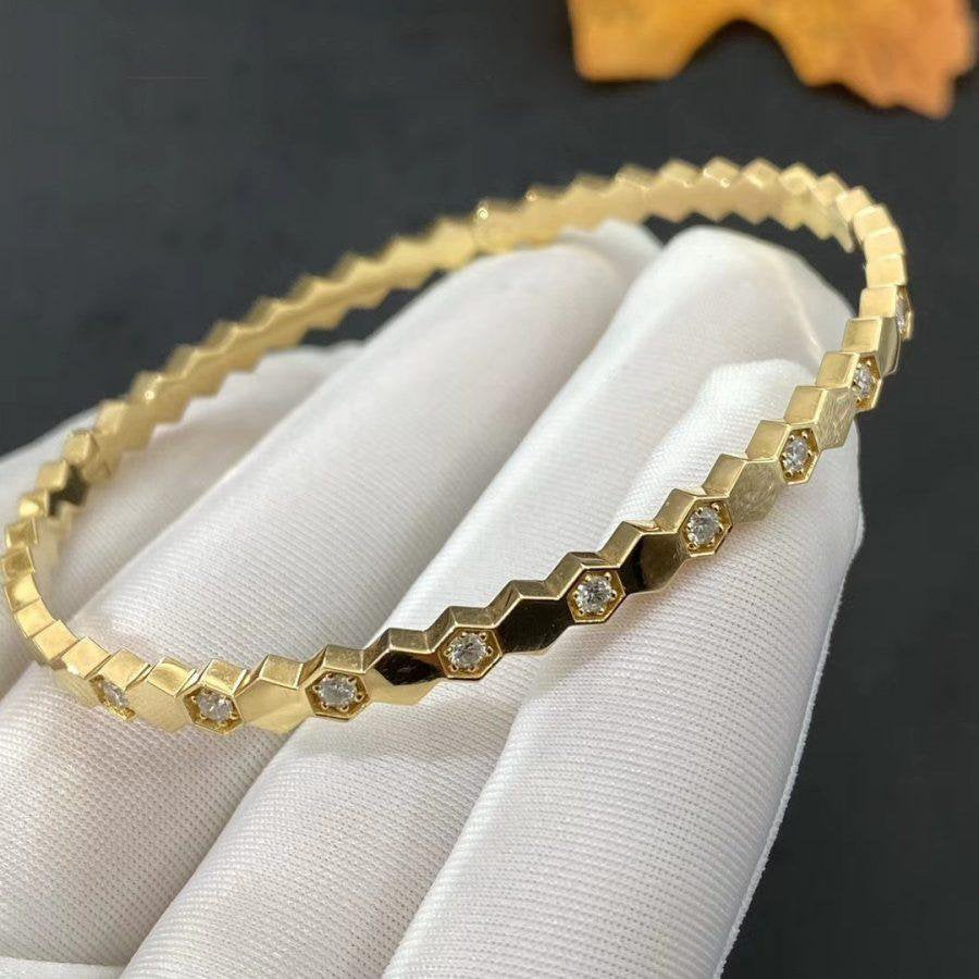 ¡®Aura Jewels¡¯BEE LOVE GOLD DIAMOND BRACELET