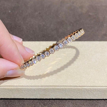 ¡®Aura Jewels¡¯BEE LOVE GOLD BRACELET FULL DIAMOND