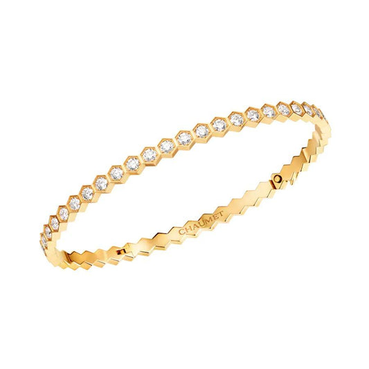 ¡®Aura Jewels¡¯BEE LOVE GOLD BRACELET FULL DIAMOND