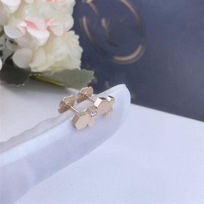 ¡®Aura Jewels¡¯BEE LOVE PINK GOLD DIAMOND EARRINGS