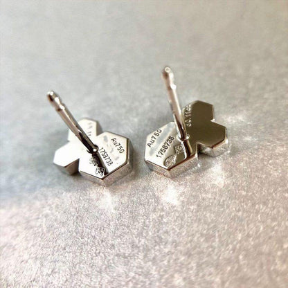 ¡®Aura Jewels¡¯BEE LOVE SILVER DIAMOND EARRINGS