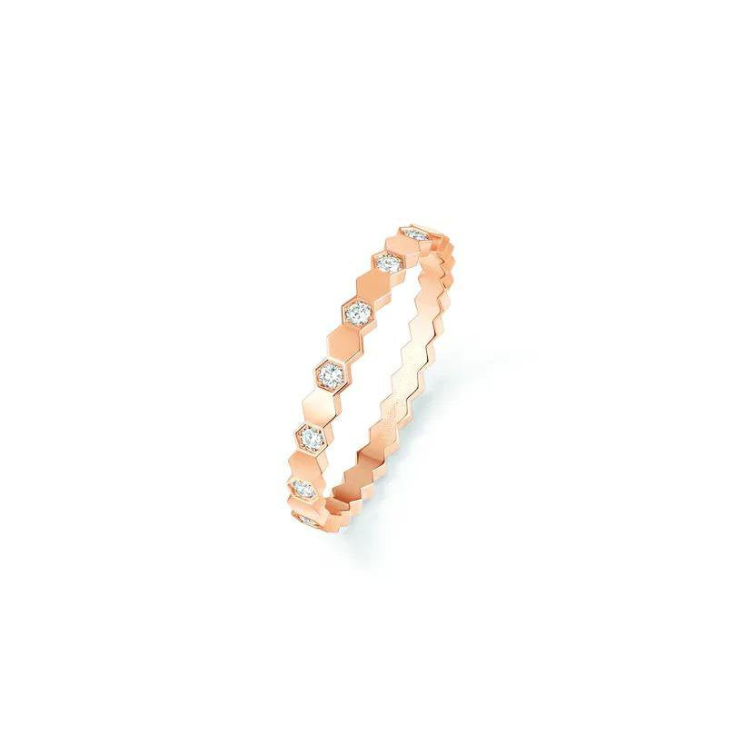¡®Aura Jewels¡¯BEE LOVE RING PINK GOLD DIAMOND