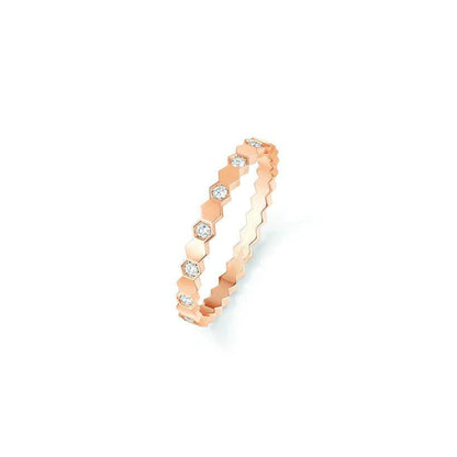 ¡®Aura Jewels¡¯BEE LOVE RING PINK GOLD DIAMOND