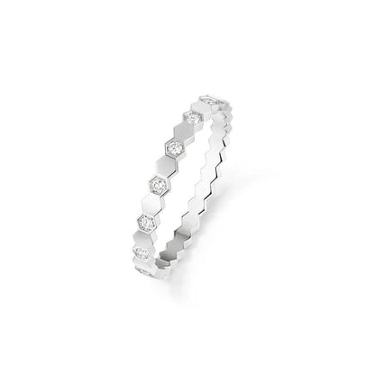 ¡®Aura Jewels¡¯BEE LOVE RING SILVER DIAMOND