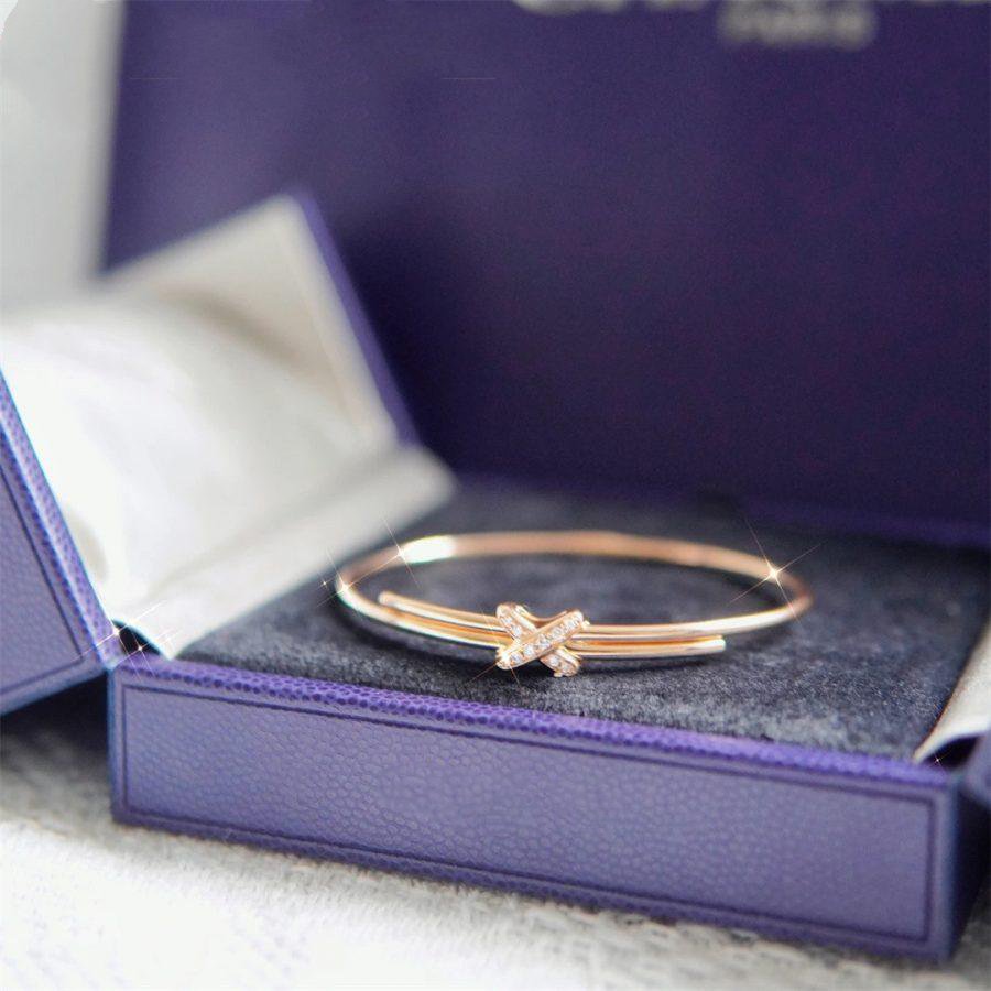 ¡®Aura Jewels¡¯JEUX DE BRACELET PINK GOLD DIAMONDS
