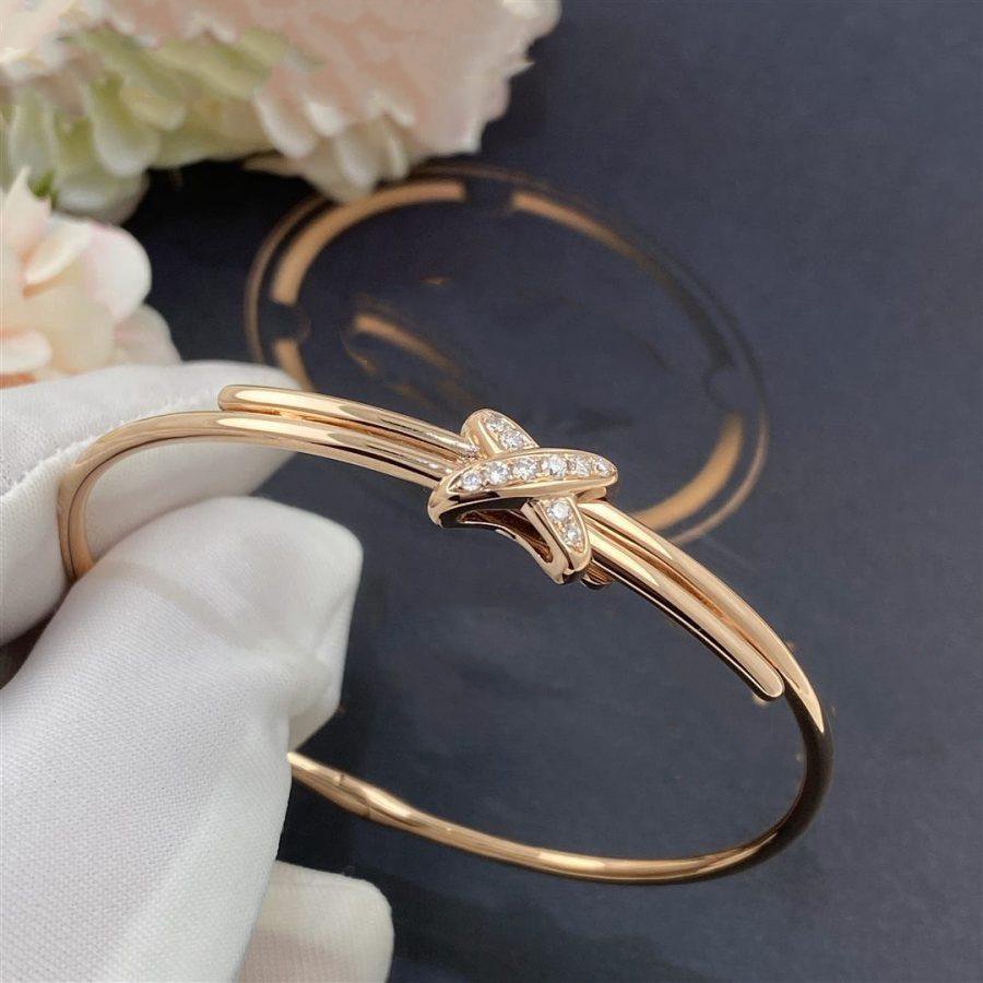 ¡®Aura Jewels¡¯JEUX DE BRACELET PINK GOLD DIAMONDS