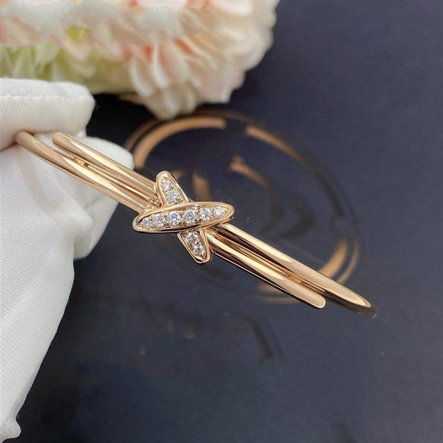 ¡®Aura Jewels¡¯JEUX DE BRACELET PINK GOLD DIAMONDS