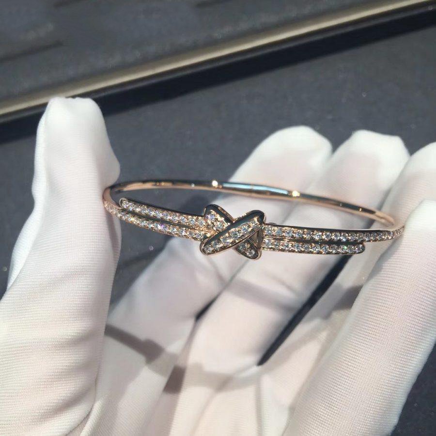 ¡®Aura Jewels¡¯JEUX DE BRACELET DIAMONDS PINK GOLD
