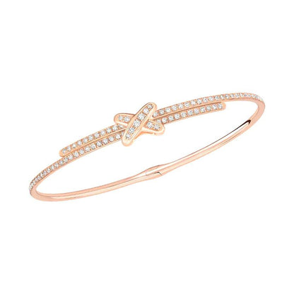 ¡®Aura Jewels¡¯JEUX DE BRACELET DIAMONDS PINK GOLD