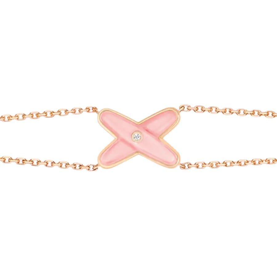 ¡®Aura Jewels¡¯JEUX BRACELET PINK MOP PINK GOLD 1 DIAMOND