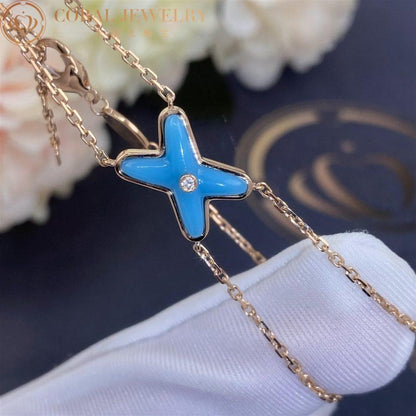 ¡®Aura Jewels¡¯JEUX BRACELET TURQUOISE PINK GOLD 1 DIAMOND